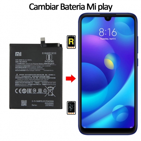 Cambiar Batería Xiaomi Mi Play