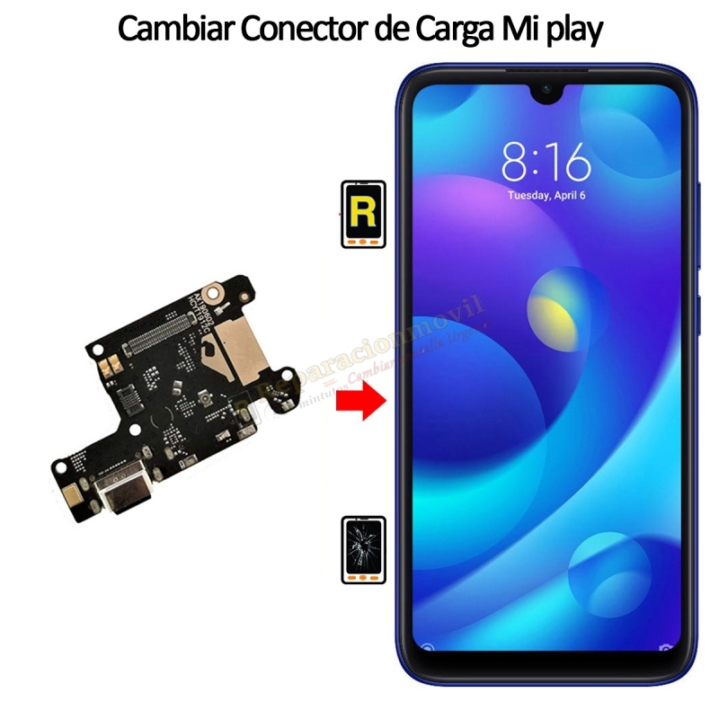 Cambiar Conector De Carga Xiaomi Mi Play
