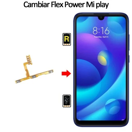 Cambiar Botón De Volumen Xiaomi Mi Play