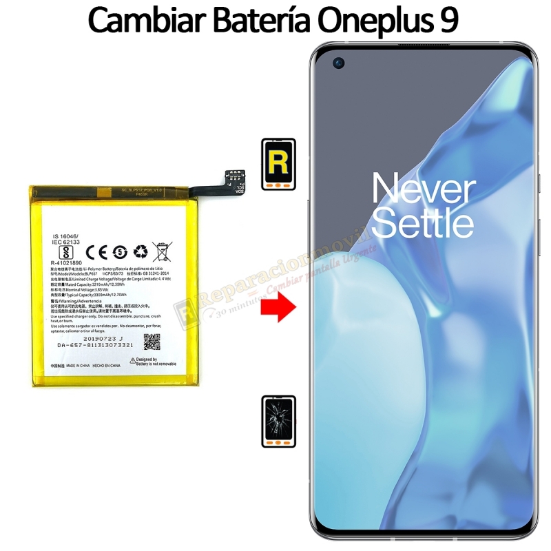 Cambiar Batería Oneplus 9