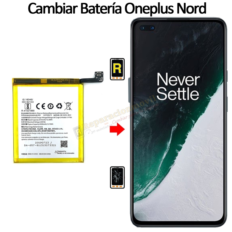 Cambiar Batería Oneplus Nord 5G
