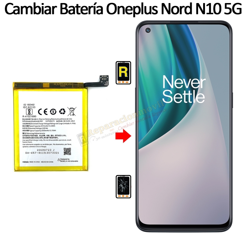 Cambiar Batería Oneplus Nord N10 5G