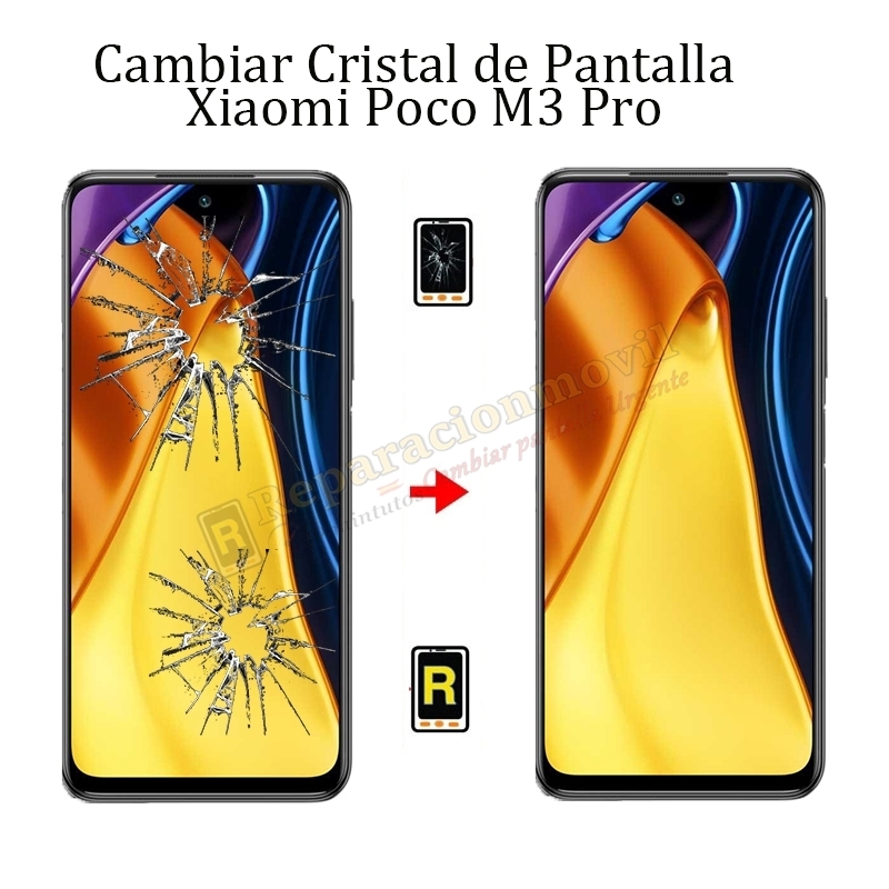 Cambiar Cristal De Pantalla Xiaomi Poco M3 5G