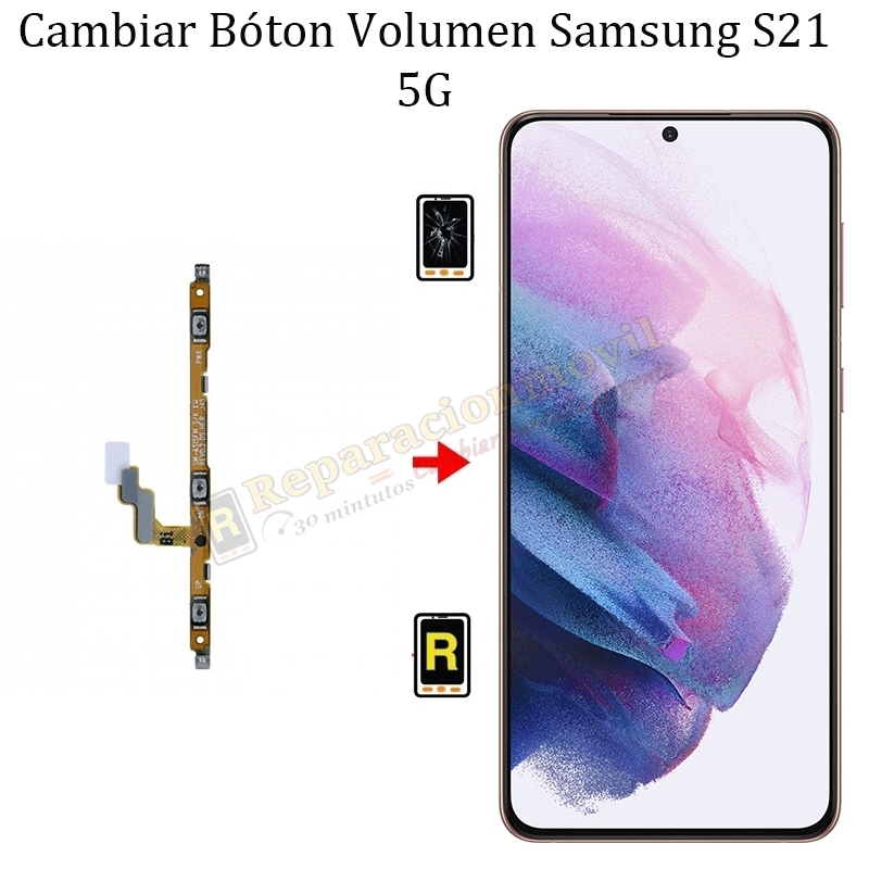 Cambiar Botón De Volumen Samsung Galaxy S21 5G