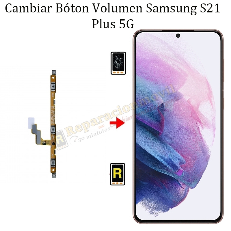 Cambiar Botón De Volumen Samsung Galaxy S21 Plus 5G