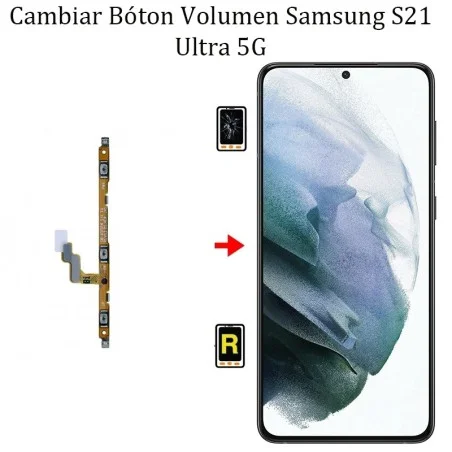 Cambiar Botón De Volumen Samsung Galaxy S21 Ultra 5G
