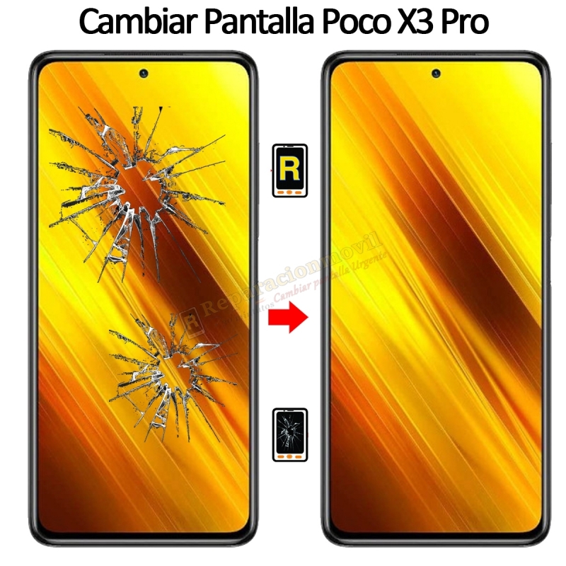 Cambiar Cristal De Pantalla Xiaomi Poco X3 Pro