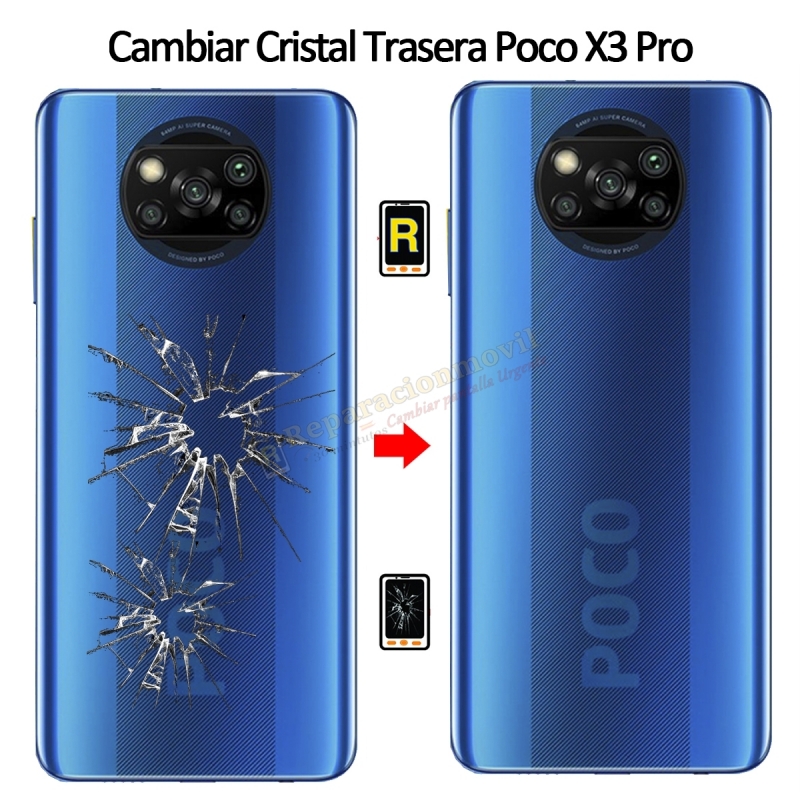 Cambiar Tapa Trasera Xiaomi Poco X3 Pro