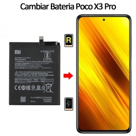 Cambiar Batería Xiaomi Poco X3 Pro