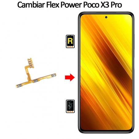 Cambiar Botón De Encendido Con Huella Xiaomi Poco X3 Pro