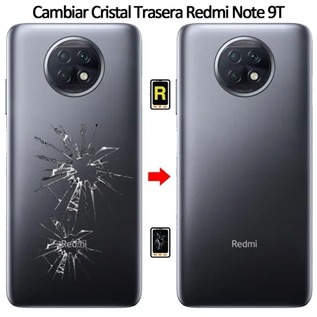 Cambiar Tapa Trasera Xiaomi Redmi Note 9T