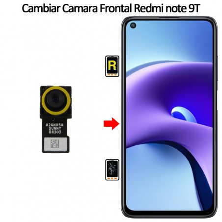 Cambiar Cámara Frontal Xiaomi Redmi Note 9T