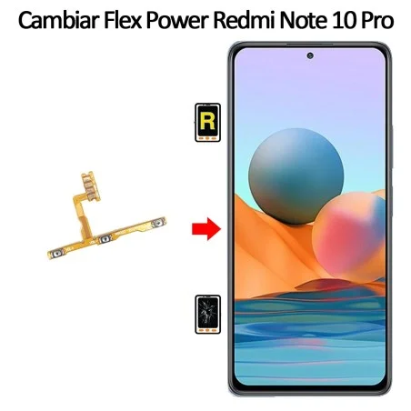 Cambiar Botón De Encendido Xiaomi Redmi Note 10 Pro