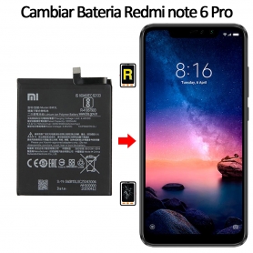 Cambiar Batería Xiaomi Redmi Note 6 Pro BN48