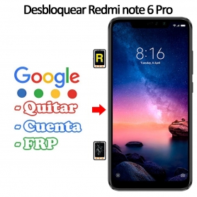 Eliminar Contraseña y Cuenta FRP Xiaomi Redmi Note 6 Pro