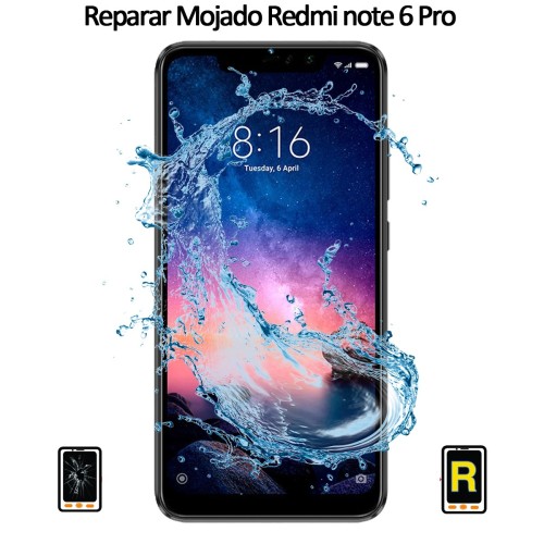Reparar Mojado Xiaomi Redmi Note 6 Pro