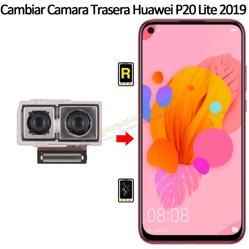 Cambiar Cámara Trasera Huawei P20 Lite 2019