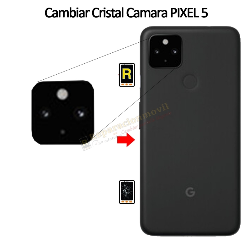 Cambiar Cristal Cámara Trasera Google Pixel 5