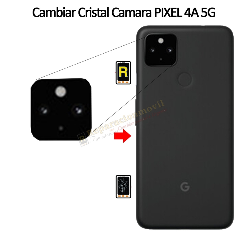 Cambiar Cristal Cámara Trasera Google Pixel 4A 5G