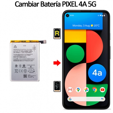 Cambiar Batería Google Pixel 4A 5G