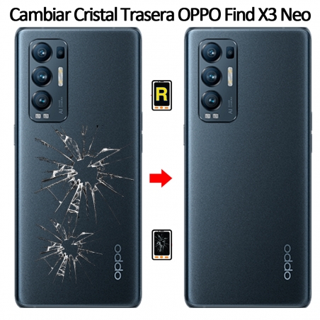 Cambiar Tapa Trasera Oppo Find X3 Neo