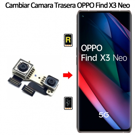 Cambiar Cámara Trasera Oppo Find X3 Neo