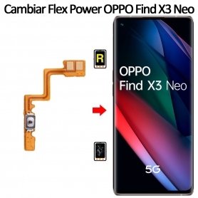 Cambiar Botón De Encendido Oppo Find X3 Neo