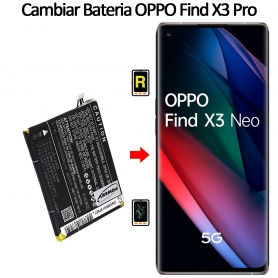 Cambiar Batería Oppo Find X3 Pro