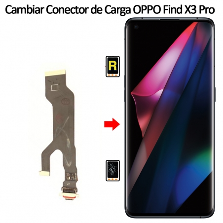 Cambiar Conector De Carga Oppo Find X3 Pro