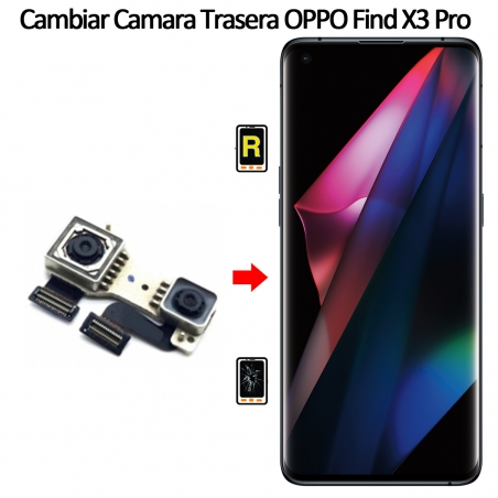 Cambiar Cámara Trasera Oppo Find X3 Pro