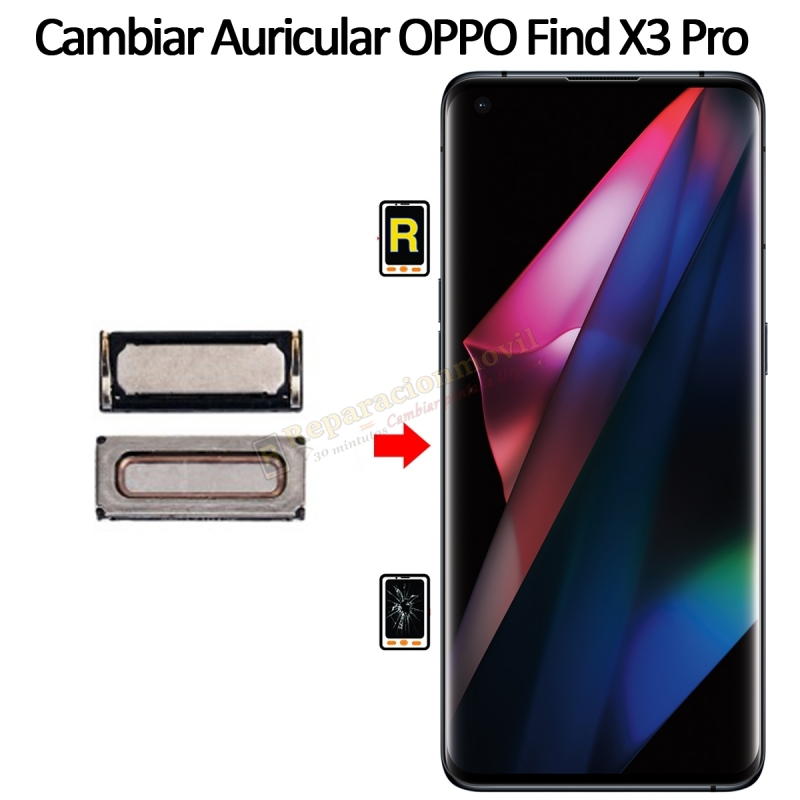 Cambiar Auricular De Llamada Oppo Find X3 Pro