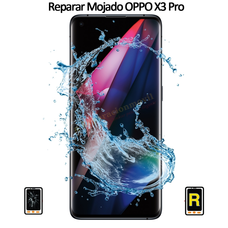 Reparar Mojado Oppo Find X3 Pro
