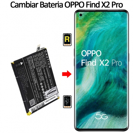 Cambiar Batería Oppo Find X2 Pro
