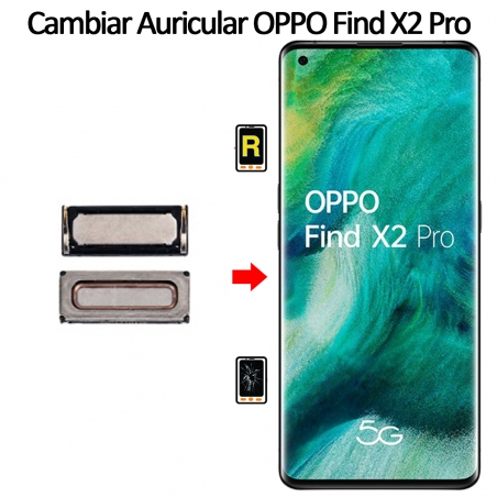 Cambiar Auricular De Llamada Oppo Find X2 Pro