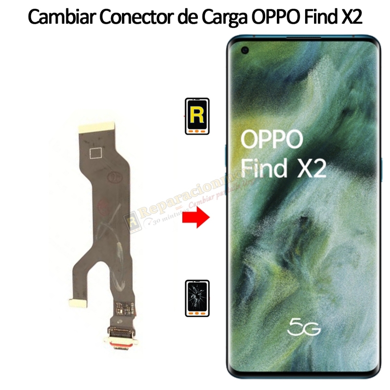 Cambiar Conector De Carga Oppo Find X2