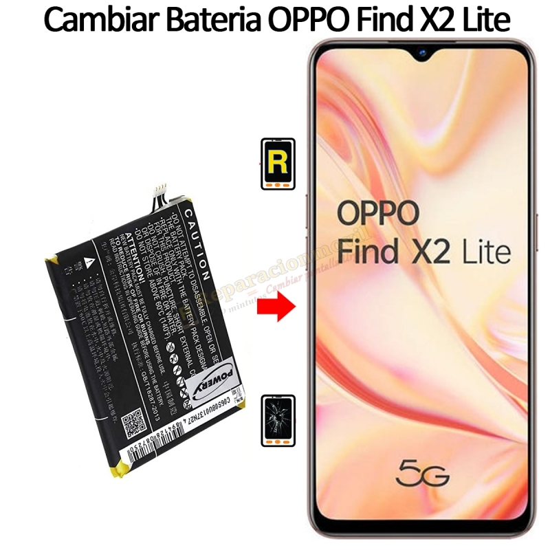 Cambiar Batería Oppo Find X2 Lite 5G