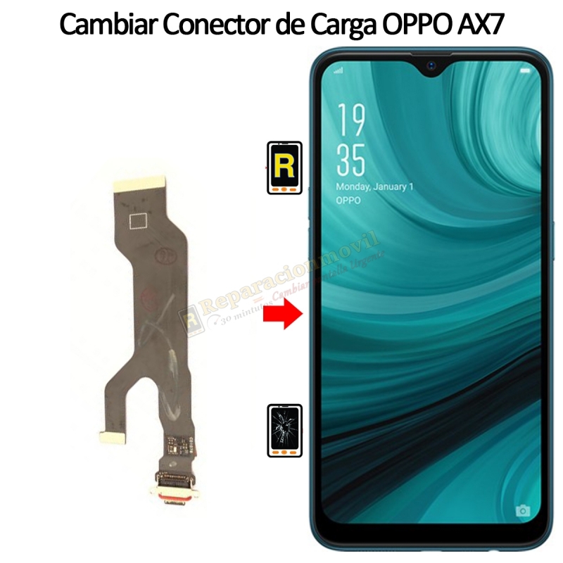 Cambiar Conector De Carga Oppo AX7