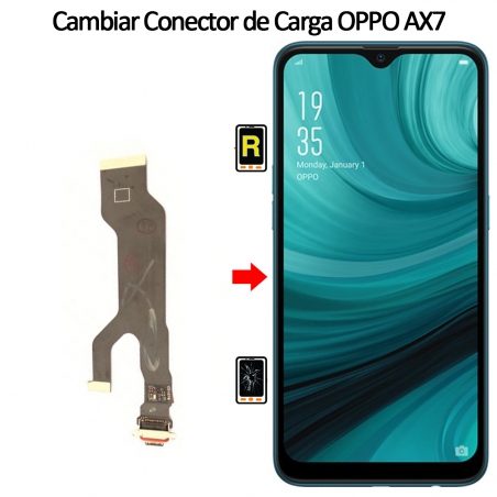 Cambiar Conector De Carga Oppo AX7