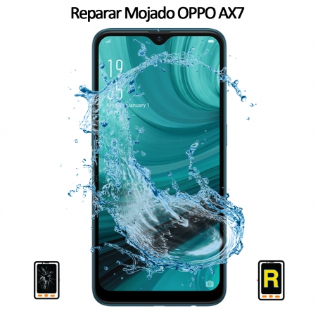 Reparar Mojado Oppo AX7