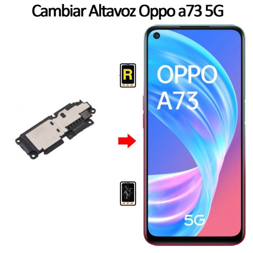 Cambiar Altavoz De Música Oppo A73 5G