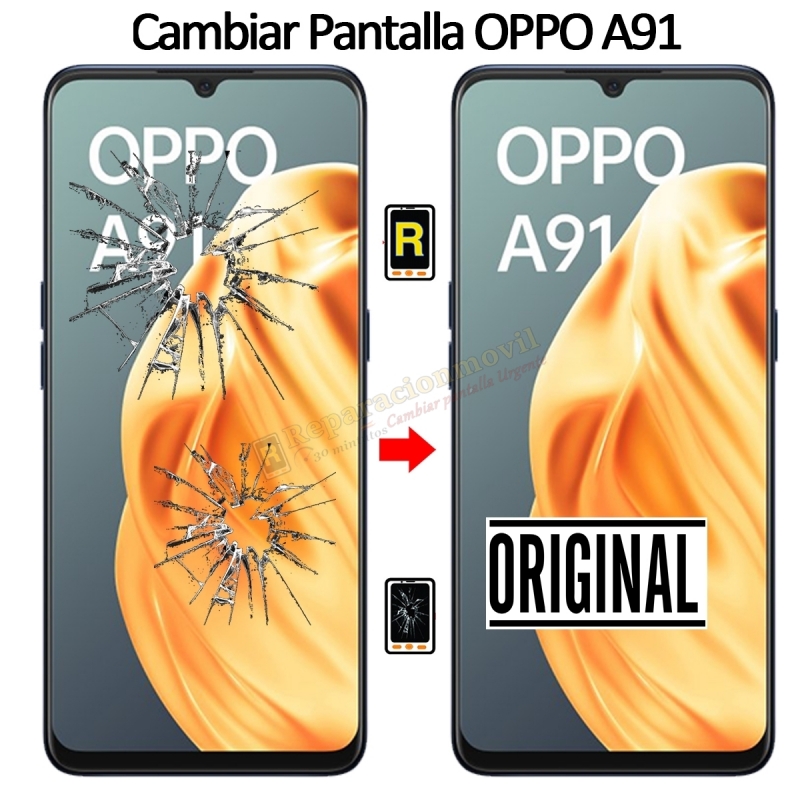 Cambiar Pantalla Oppo A91 Original