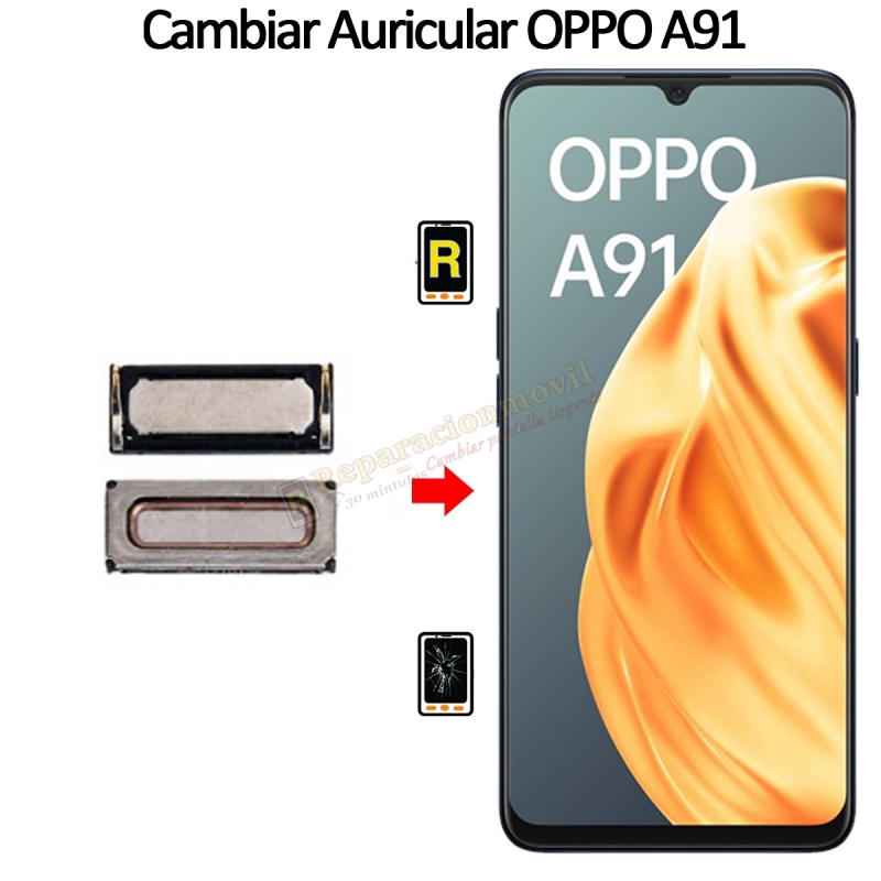 Cambiar Auricular De Llamada Oppo A91