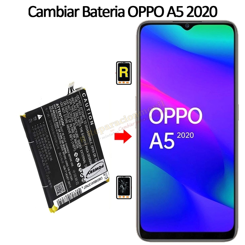 Cambiar Batería Oppo A5 2020