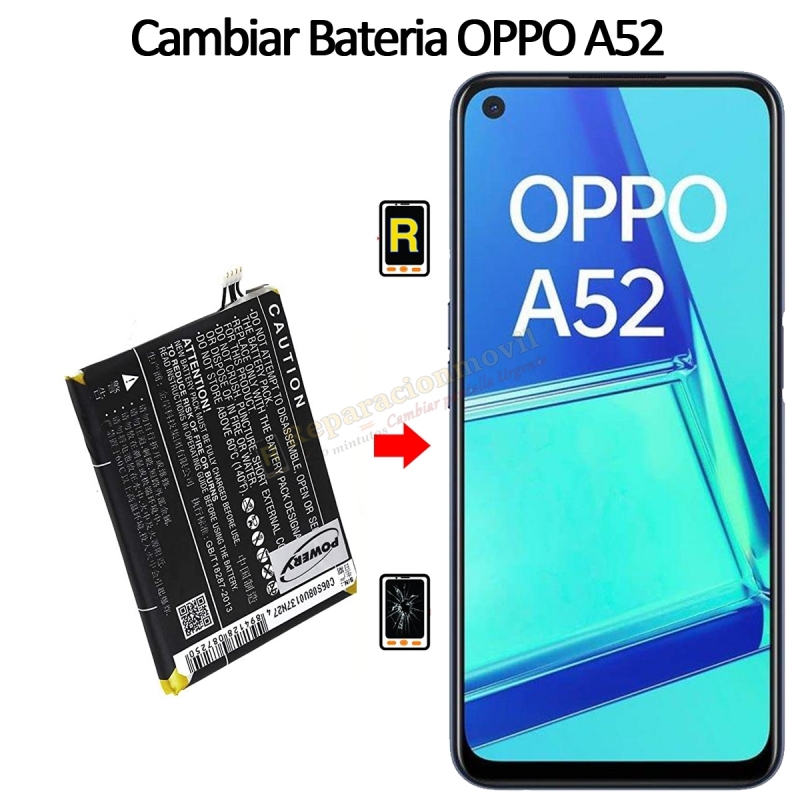 Cambiar Batería Oppo A52