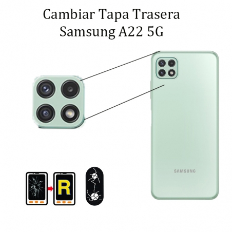 Cambiar Cristal Cámara Trasera Samsung Galaxy A22 5G