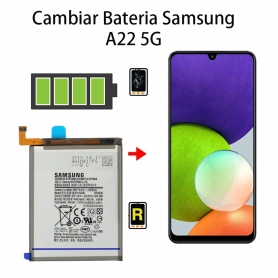Cambiar Batería Samsung Galaxy A22 5G Original