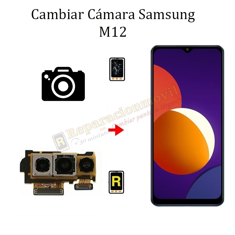 Cambiar Cámara Trasera Samsung Galaxy M12
