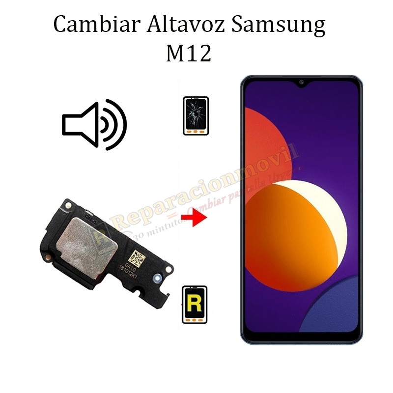 Cambiar Altavoz De Música Samsung Galaxy M12