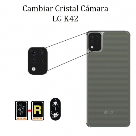 Cambiar Cristal Cámara Trasera LG K42