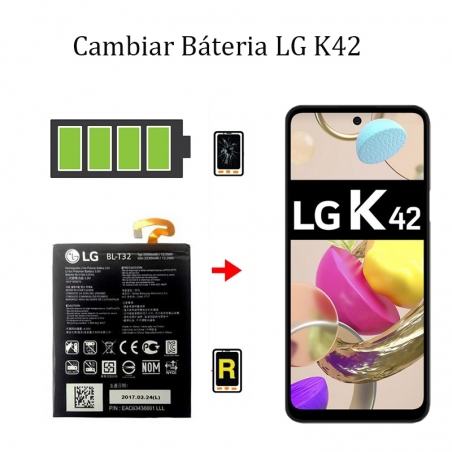 Cambiar Batería LG K42